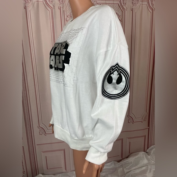 Disney Parks Womens Sweatshirt Extra Large Star Wars Rebel Alliance Starbird New - Picture 4 of 10